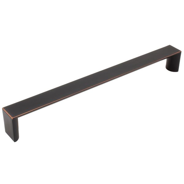 Plateau Cabinet Pull, 224 Millimeters, Vintage Bronze by Stone Harbor Hardware