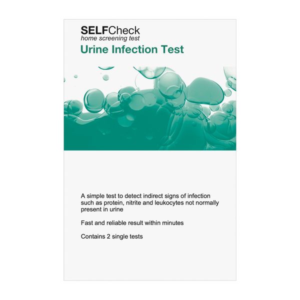 SELFCHECK Urine Infection Test – 2 Tests Included