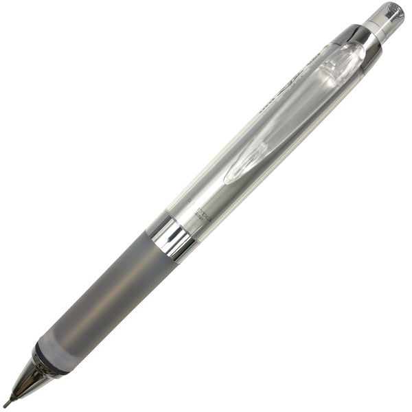 Mitsubishi Uni Alpha-Gel Mechanical Pencil, Automatically Rotating Lead, blk