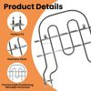 Upgraded 9760774 WP9760774 Oven Range Broil Element for Whirlpool Kitchen Aid