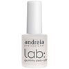Andreia Professional Gummy Peel Off - LAB Nail Treatments - Peel off Base Coat Nail Polish Barrier and Liquid Cuticle Guard for Nail Art Protects Skin 10.5 ml