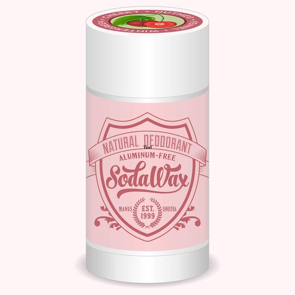 Aloelujah™ Baking Soda-Free Natural Deodorant CHERRY PITS (3.3oz/93g) Any 3 Items SHIP FREE