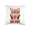 Spotted Lanternfly Trap Please Tread On Me Ninja Lantern Fly Throw Pillow