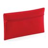 Quadra Classic Zip Up Pencil Case (One Size) (Black)