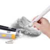 Lyguy Electric Eraser Replacement Erasers, 2.3mm & 5mm Refills, 70 Pieces, Rubber, White