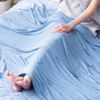 IRIS OHYAMA BBK-NS3-S Blanket, Blue, Single