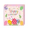 COSORO 20pcs Easter Party Napkins - Pink Bunny Eggs Pattern, Table Decorations for Luncheon & Dinner