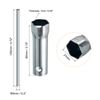 sourcing map 21mm Universal Ignition Spark Plug Spanner Wrench Socket 2 Pcs
