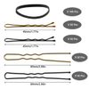 300 Pcs Bobby Pins & Hair Bands Set Including 100 Pcs Hair Bands & 200 U Shape Hair Pins Hair Clips with Storage Box Bobby Pins for Fine Hair Blonde Bobby Pins Hair Bobby Pins Bobby Pin