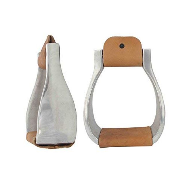 AJ Tack Wholesale 3" Aluminum Stirrups