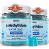 Vegan Methylated B Vitamins and L-MethylFolate Gummies for Cognitive Support