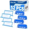 52-Piece CPAP Filter Kit for DreamStation 1 - Clean Air, Cost-Effective Solution