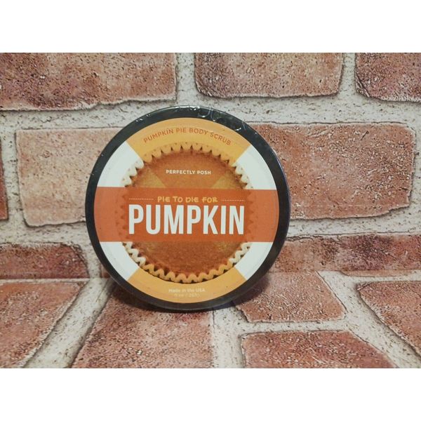 Perfectly Posh Pumpkin Pie to Die For Body Scrub NEW Sealed