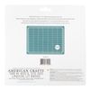We R Memory Keepers Crafters Mini Magnetic Mat & Ruler 5x7'