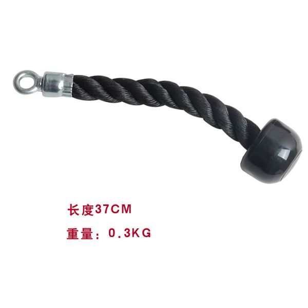 Gym iron bar handle weight health grip let bar lat pull-down, double-headed bicep strap 70cm mountaineering buckle