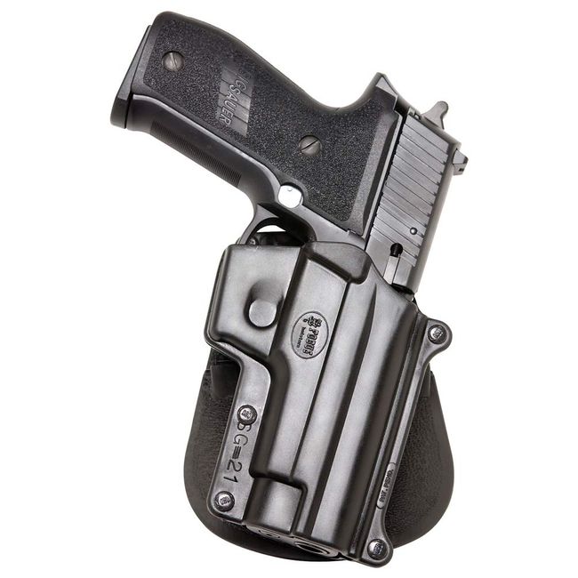 Fobus SG21 Standard Holster for Sig Sauer P225-A1, P226, P228, P245, P220 10mm & .45ACP, P225, Right Hand Paddle
