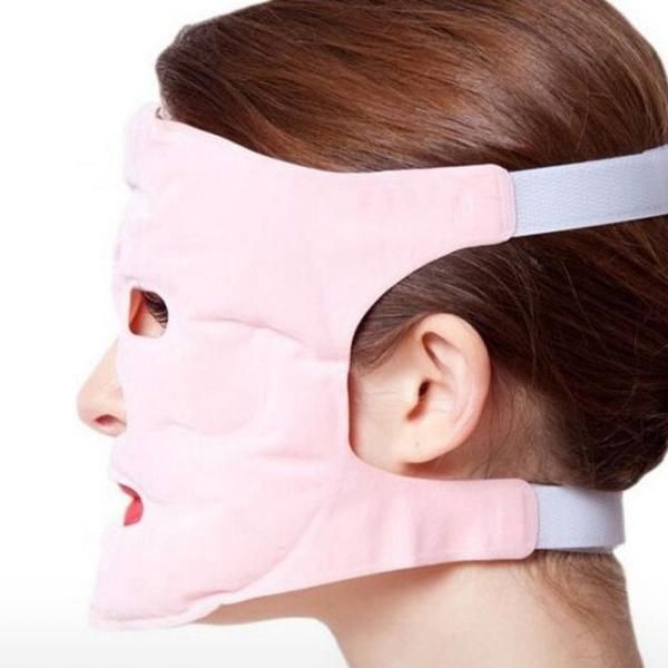 Face compress, mask pack, cold compress, face cool mask pack, ice