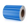 Meitaat Blue Rectangle Stickers 100 x 50 MM Color Coding Rectangular Labels Vinyl Roll Self-Adhesive Waterproof Removable 500 PCS