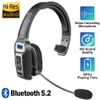 Trucker Bluetooth 5.3 Wireless Headset With Noise Cancelling Mic For Phones PC