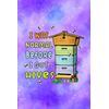 Womens I was normal before I got hives, Bee lovers beekeeper Honey - Projects To Complete Notebook