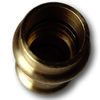 25 Pieces 3/4" Press Coupling, Press Fit, Lead Free Brass