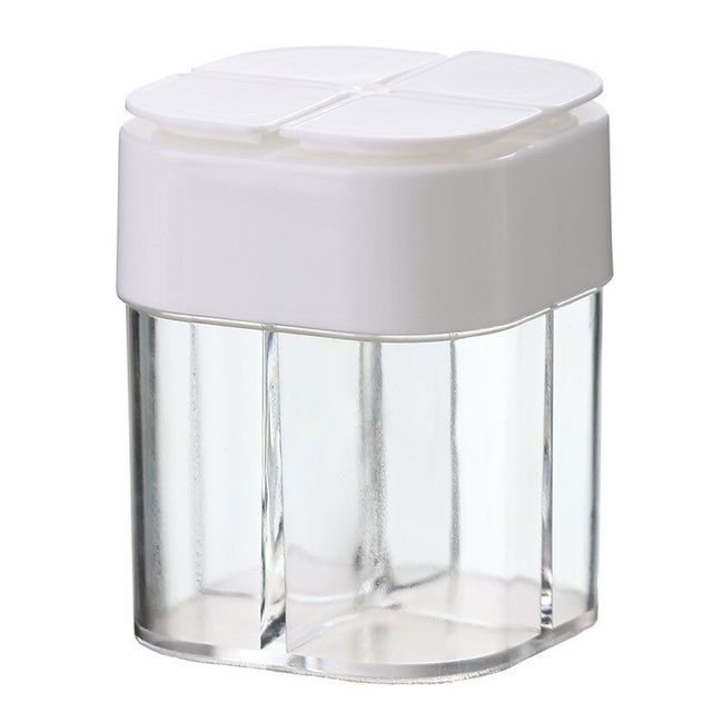 Plastic Seasoning Salt Shaker Transparent Spice Dispenser Cooking