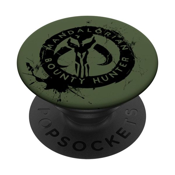Star Wars The Mandalorian Bounty Hunter Skull PopSockets Swappable PopGrip