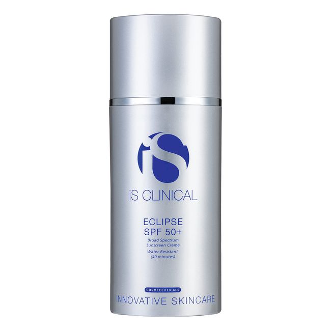 iS CLINICAL Eclipse SPF 50+ Sunscreen, Zinc Oxide tinted sunscreen, ultra sheer non-greasy matte finish sun cream for face