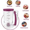 Cupcake Batter Separator for Baking Measuring Tool with Cream Separator Cups