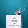 Amor Premium Condoms, Tight Fit, Diameter 49 mm, Pack of 50