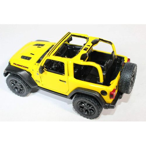 2018 Jeep Wrangler Rubicon No Top Yellow - Kinsmart P/B