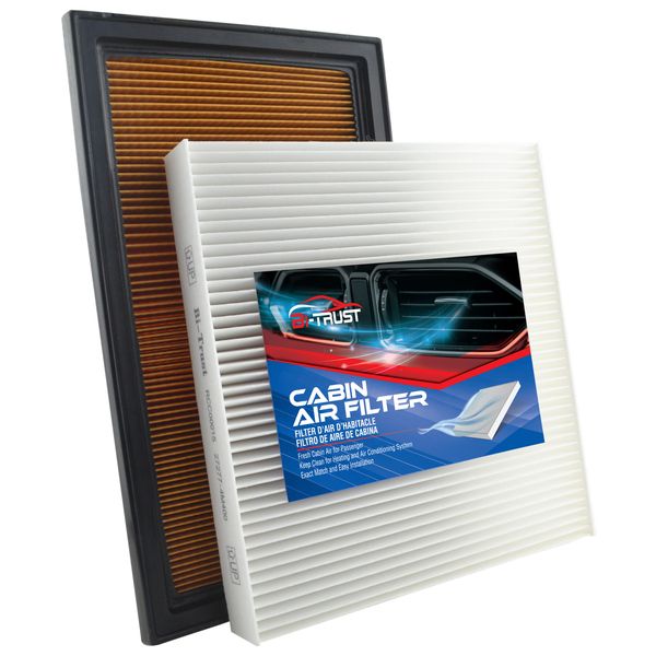 Combo Set Engine & Cabin Air Filter for Nissan Maxima 2004-2008 V6 3.5L