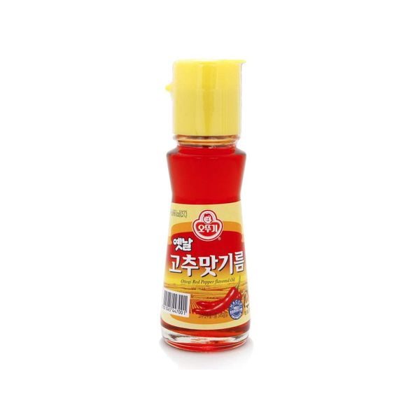 Ottogi Korean Spicy Pepper Oil (Chili Oil) 2.8 fl oz (80 ml) / Korean Food / Korean Chili Oil (Direct Shipping from overseas)