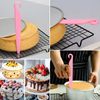 12 Pcs Adjustable Cake Smoother Set, Plastic Cake Decorating Tools Comb and Dough Scrapers for Baking Pastries