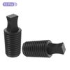 sourcing map Rubber Thread Tapered Insert Plug M16 Test Tubes Bungs Stopper Black for Lab Home 10 Pieces