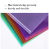 Plastic Wallets A5 Folders 8Pcs File Folder Assorted Colours Document Folders with Button