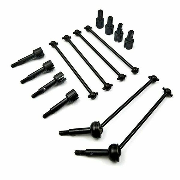 Metal CVD Front Back Drive Shaft Wheel Axle Set for Wltoys 144001 124019 RC Car