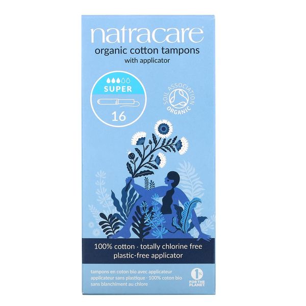 Natracare Applicator Tampon - Super 2 X 16