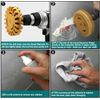2PCS Car Decal Remover For Glue Rubber Eraser Wheel Remove Adhesive Sticker