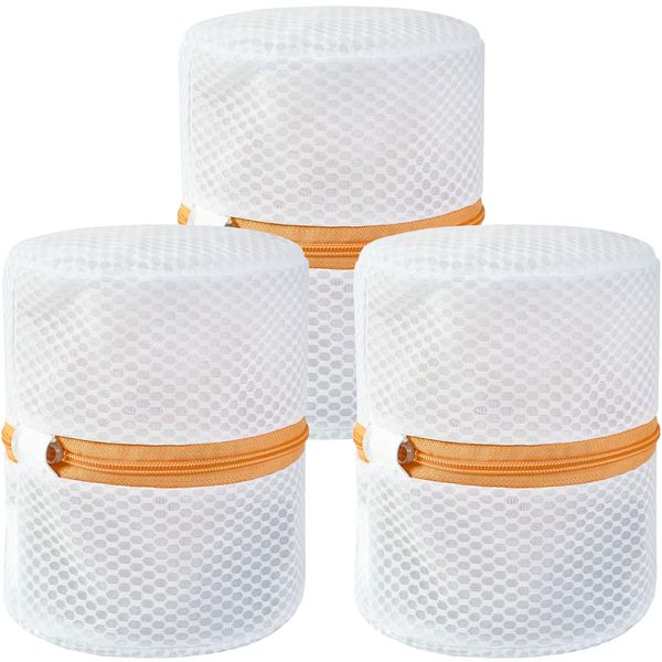 Eono Bra Laundry Bags Mesh Wash Bags Washing Machine Bag for Intimates Lingerie and Delicates with Premium Zipper, 3 Set