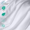 ZPECC Queen Flat Sheet Only 1 Pack, Durable White Top Bed Sheets Hypoallergenic Soft Brushed Microfiber Color-Coded Hem Threads, 90"x102"