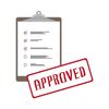 CafePress Checklist Approved Magnets Rectangle Magnet, 3"x2" Refrigerator Magnet