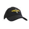 Ferromil US Army Propeller USAAF Baseball Cap Airforce Pilot Wings Insignia, black