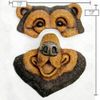 Red Carpet Studios 49015 Outdoor Tree Face, Black Bear