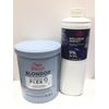 (2 Pack) Wella Blondor Plex9 Lightener & Wella Dev 9% 30 Vol Duo, 28.2, 33.8 oz