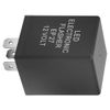 EP27 5-Pin LED Flasher Flash Relay LED Turn Indicator Flasher Relay 12V for Turn Light Hyper Flash Fix
