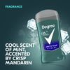 Degree Men Original Deodorant 48-Hour Odor Protection Arctic Edge Deodorant For Men 3 oz, Pack of 6