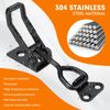 Latches Heavy Duty 4001Pull Adjustable Holding Clamp, for Woodworking, Welding, Drilling, DIY Projects