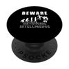 Beware Artificial Intelligence | Robot | Evolution AI PopSockets Swappable PopGrip