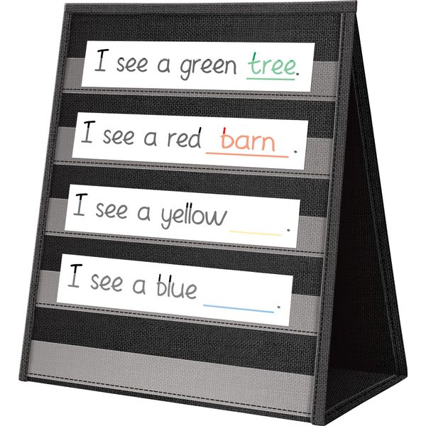 Teacher Created Resources Black Desktop Pocket Chart (TCR20374)